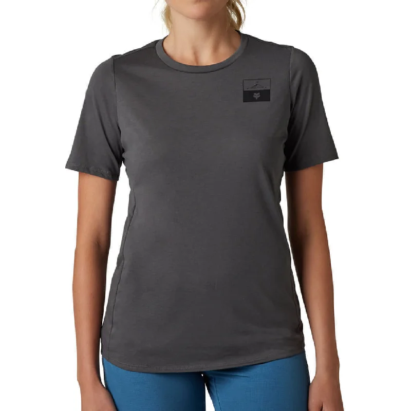 Great Deals Fox Ranger DriRelease Fract Short Sleeve Womens Cycling Jersey - Grey