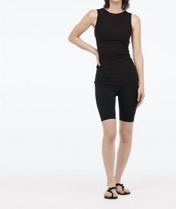 Discount Deals Modal Tank Top In Black