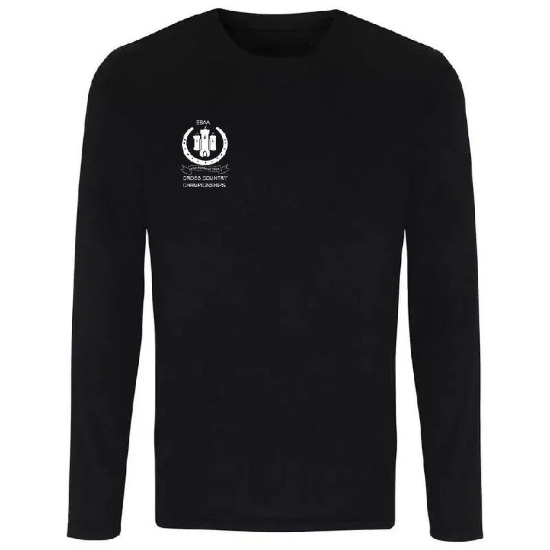 Sale Event More Mile Vision ESAA Pontefract 2024 Championships Running Top - Black