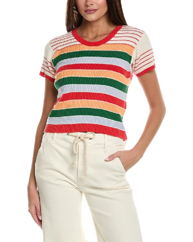 Members Only MOTHER Denim The Itty Bitty Scoop Neck T-Shirt