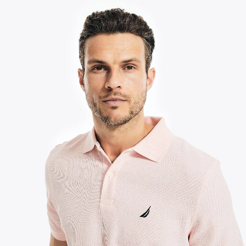 Nautica Mens Sustainably Crafted Deck Polo