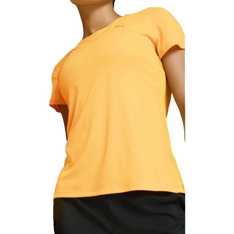 Get It Before It’s Gone Puma Run Favourite Velocity Short Sleeve Womens Running Top - Orange
