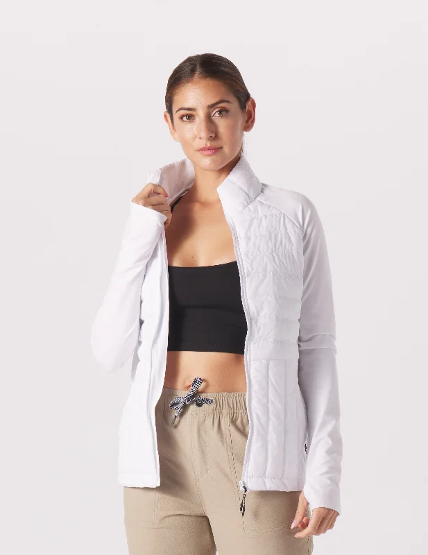 Loyalty Reward Pure Puffer: White