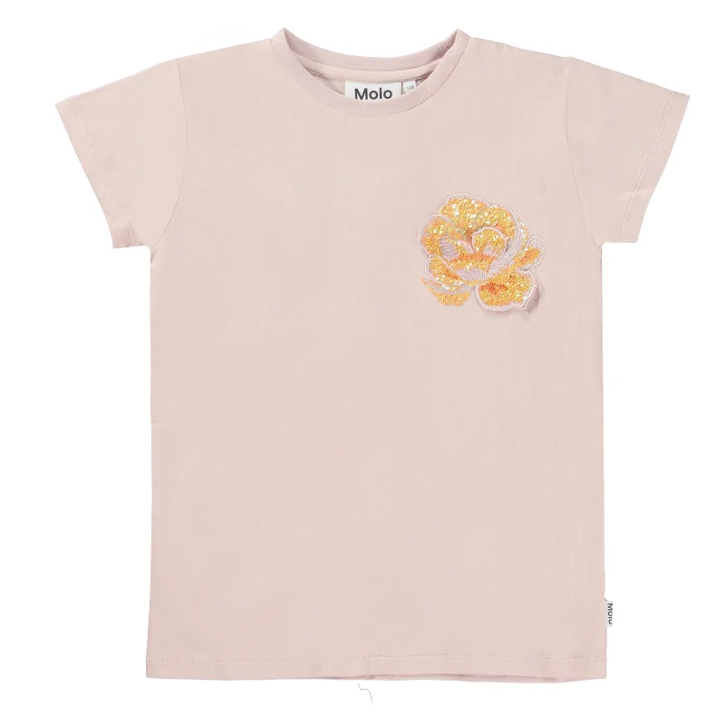 Ranva Sequin Roses T-Shirt