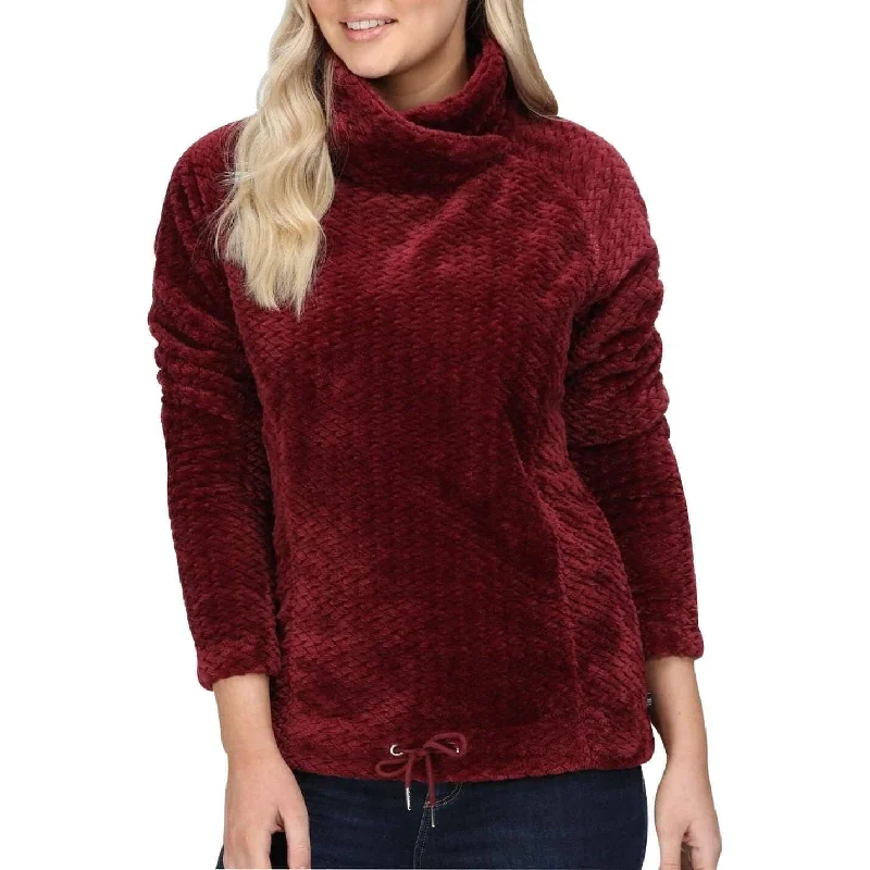 Price Break Regatta Bethan Wrap Neck Womens Fleece Top - Red