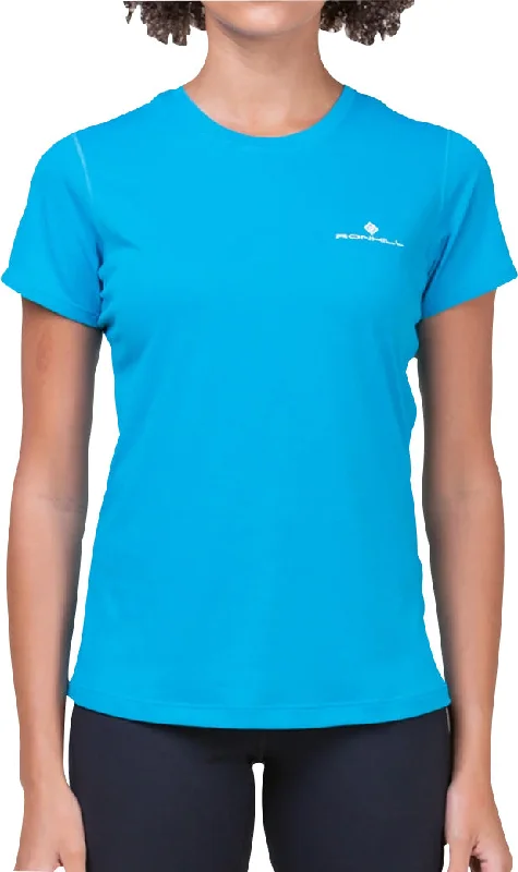 Special Offer Ronhill Core Short Sleeve Womens Running Top - Blue