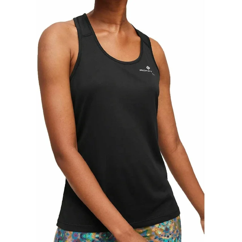 While Supplies Last Ronhill Core Womens Running Vest Tank Top - Black