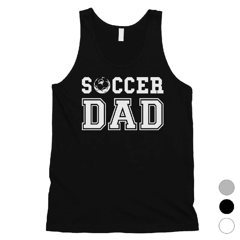 Soccer Dad Mens Inspirational Strong Sweet Fun Sleeveless Top Gift