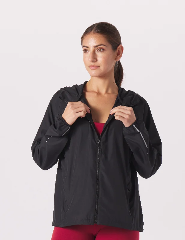 Year-End Sale Trek Windbreaker: Black