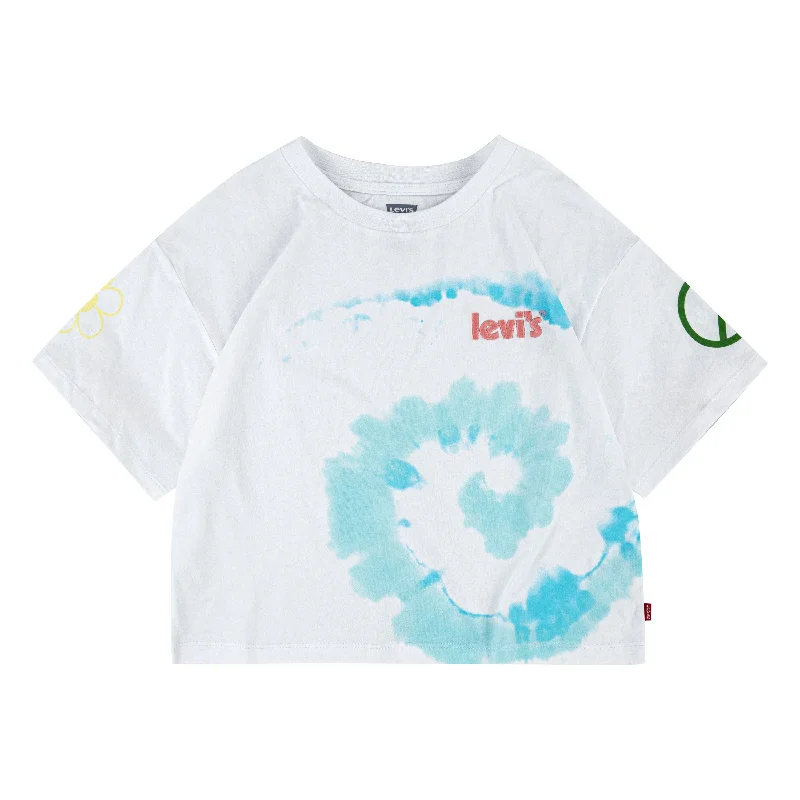 White Tie Dye Logo T-Shirt