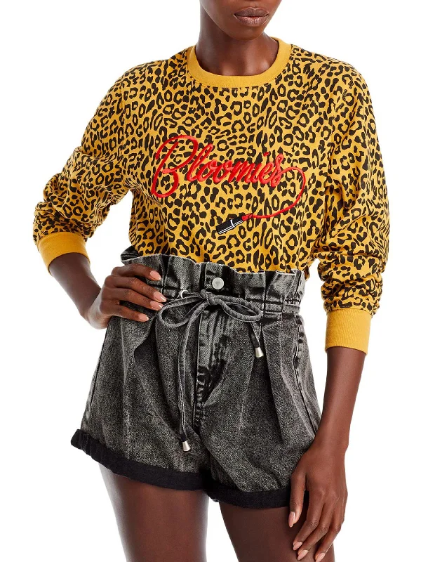 Major Savings Womens Animal Print Cozy Sweatshirt