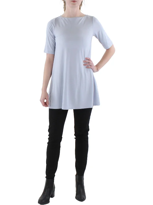 Price Meltdown Womens Jersey Boatneck Tunic Top