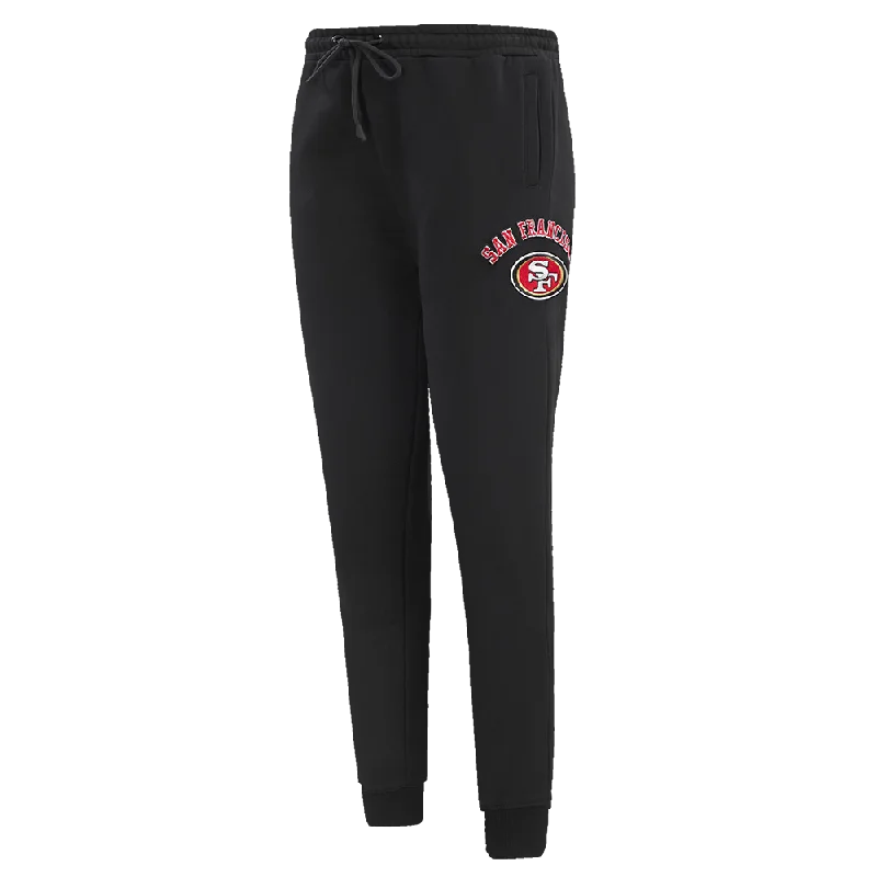 NFL SAN FRANCISCO 49ERS CLASSIC WOMEN'S SWEATPANT (BLACK)