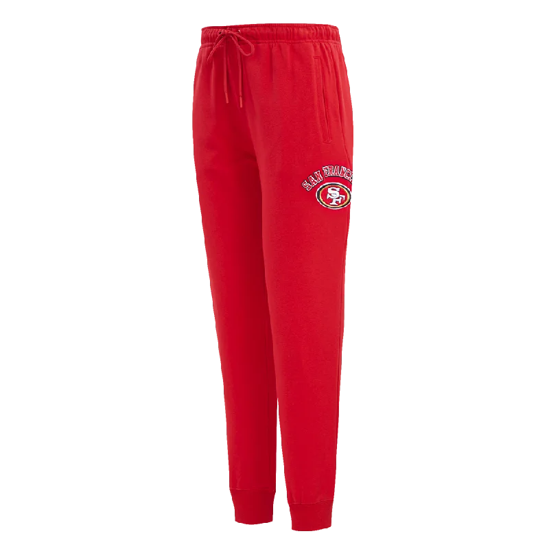 NFL SAN FRANCISCO 49ERS CLASSIC WOMEN'S SWEATPANT (RED/WHITE)