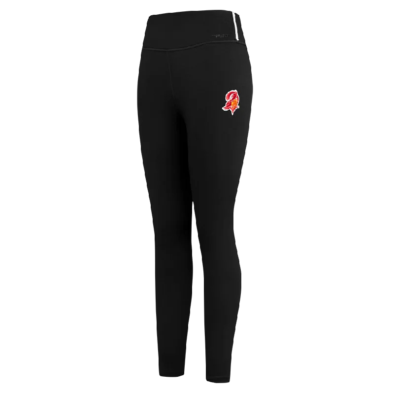 NFL TAMPA BAY BUCCANEERS RETRO CLASSIC WOMEN'S JERSEY LEGGING (BLACK)