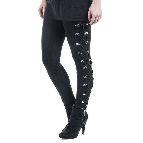 Gothic Skinny Elastic Trouser