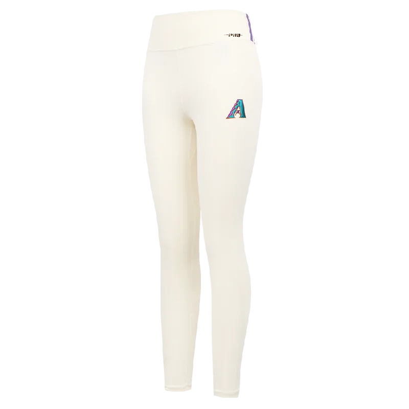 MLB ARIZONA DIAMONDBACKS RETRO CLASSIC WOMEN'S JERSEY LEGGING (EGGSHELL)