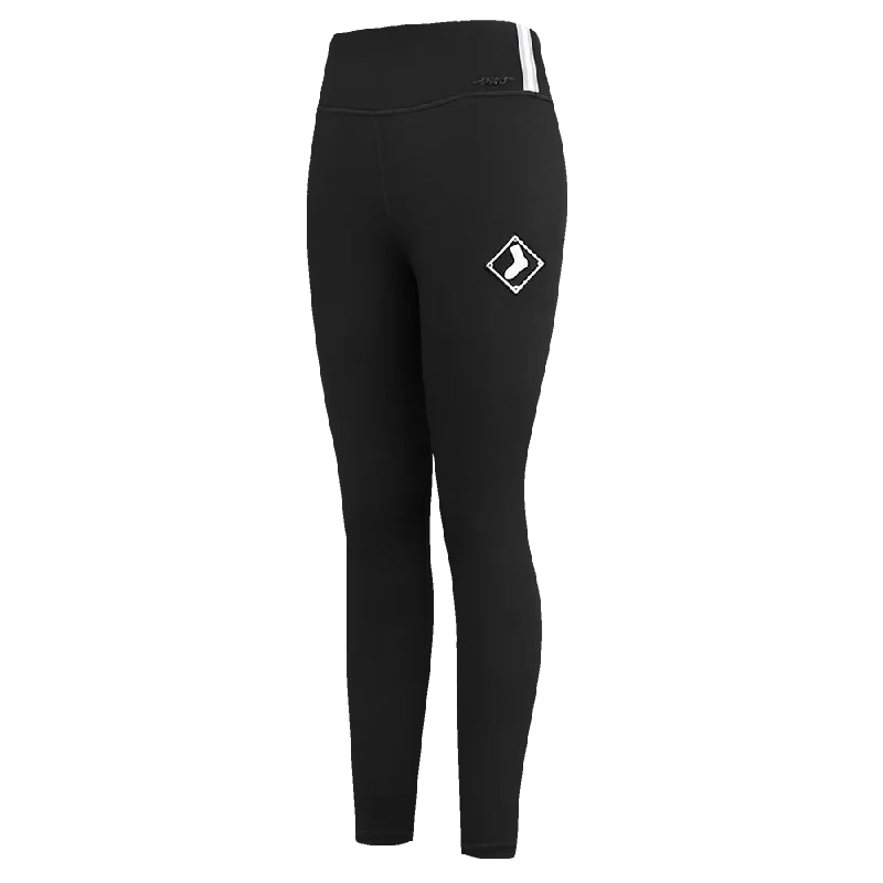 MLB CHICAGO WHITE SOX MASHUP WOMEN'S JERSEY LEGGING (BLACK)