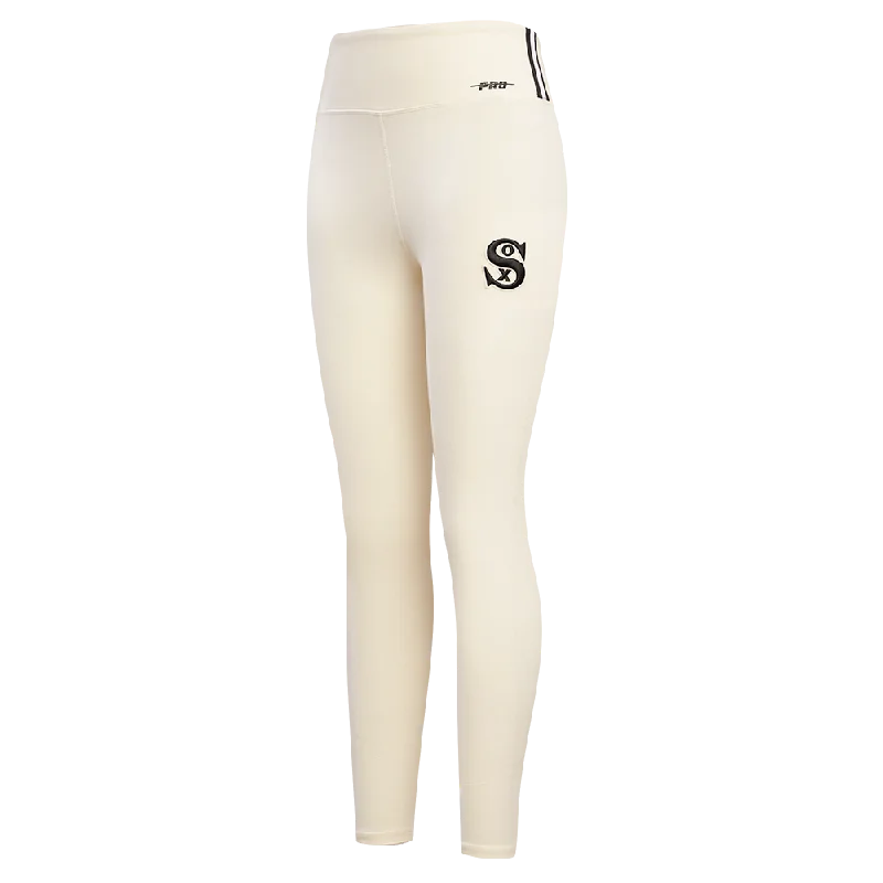 MLB CHICAGO WHITE SOX RETRO CLASSIC WOMEN'S JERSEY LEGGING (EGGSHELL)