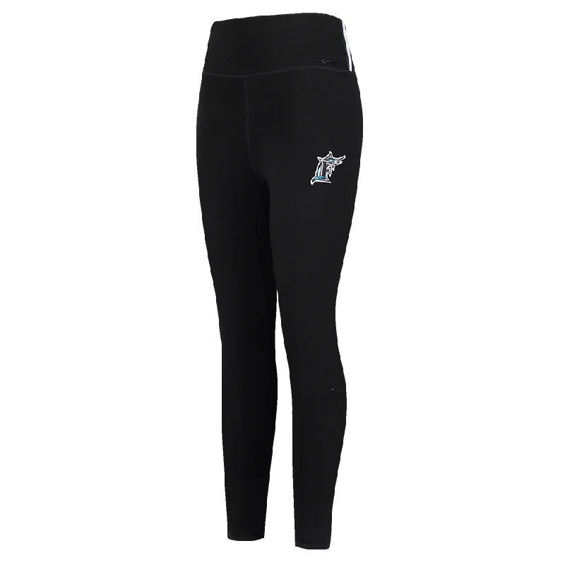 MLB FLORIDA MARLINS RETRO CLASSIC WOMEN'S JERSEY LEGGING (BLACK)