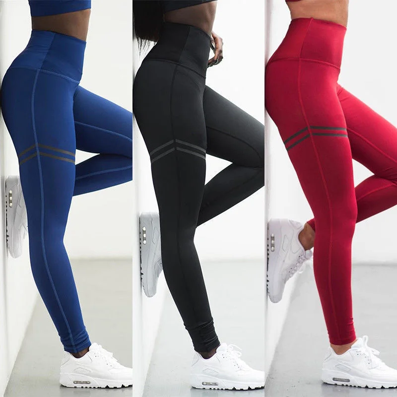 2019 Summer Womens Jogger Sports Yoga Workout Gym Fitness Leggings Pants Jumpsuit Athletic Leggings Running Gym Scrunch Trousers