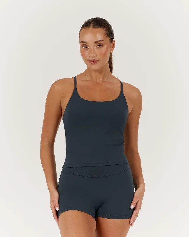 MOTION THIN STRAP TOP - STORM