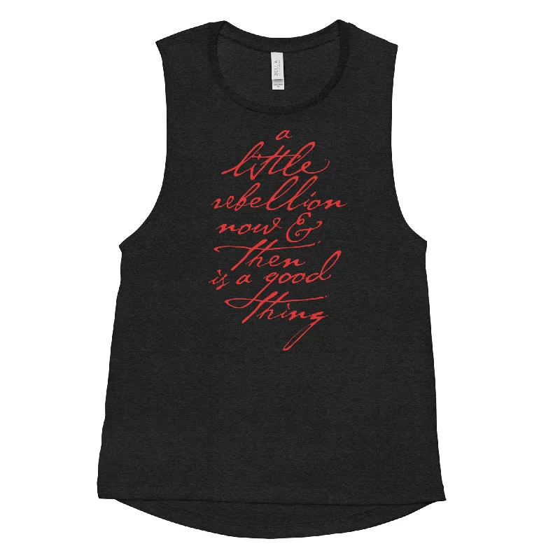 Clearance Event A Little Rebellion Now and Then Ladies’ Muscle Tank