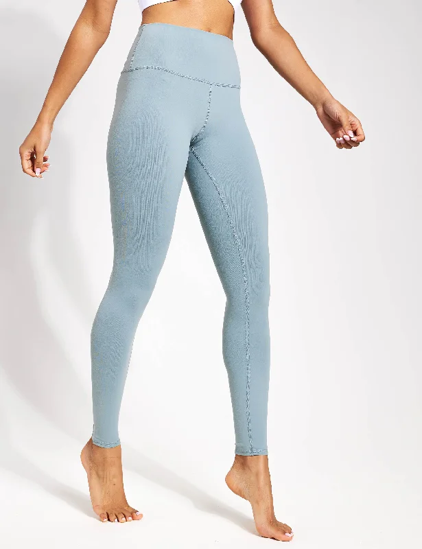 Stock Clearance High Waisted Airbrush Legging - Cosmic Grey