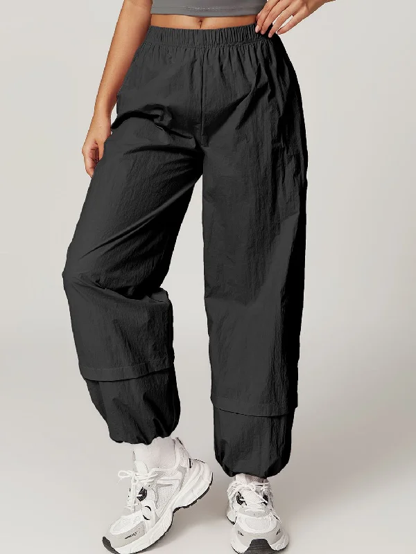 Price Drop ZASUWA Female Pocket Casual Loose Cargo Pants