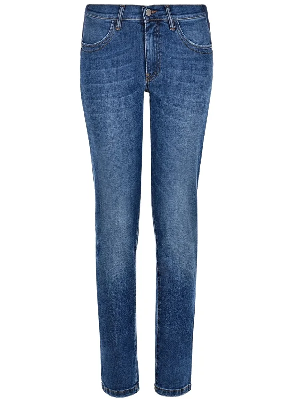 Limited Time Discount Boyfriend  Fit Maternity Jeans - Dark Wash