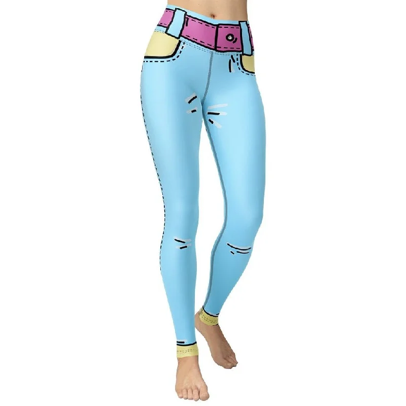 Limited Stock Cartoonized Yoga Leggings