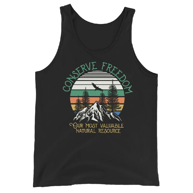 Epic Deals Conserve Freedom Unisex Tank Top