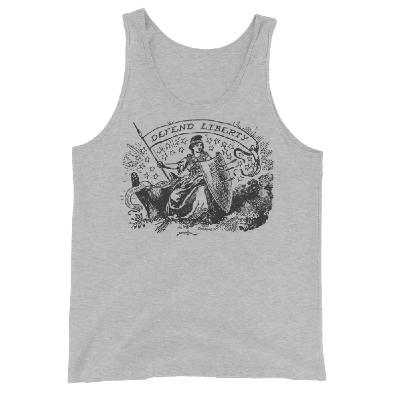 Amazing Deals Defend Liberty Libertas Unisex Tank Top