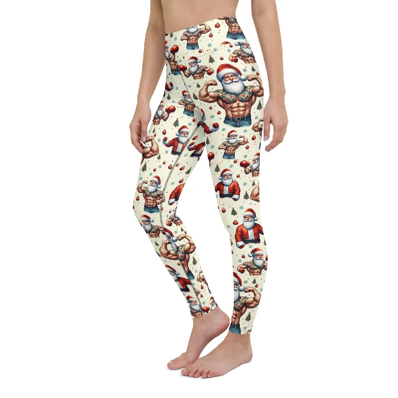Midnight Sale Fit Santa Yoga Leggings