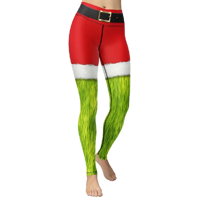 Extra Savings Grumpy Christmas Yoga Leggings