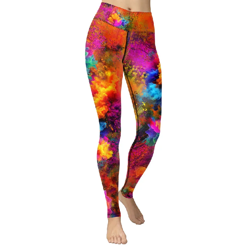 Can't Miss Holi Yoga Leggings