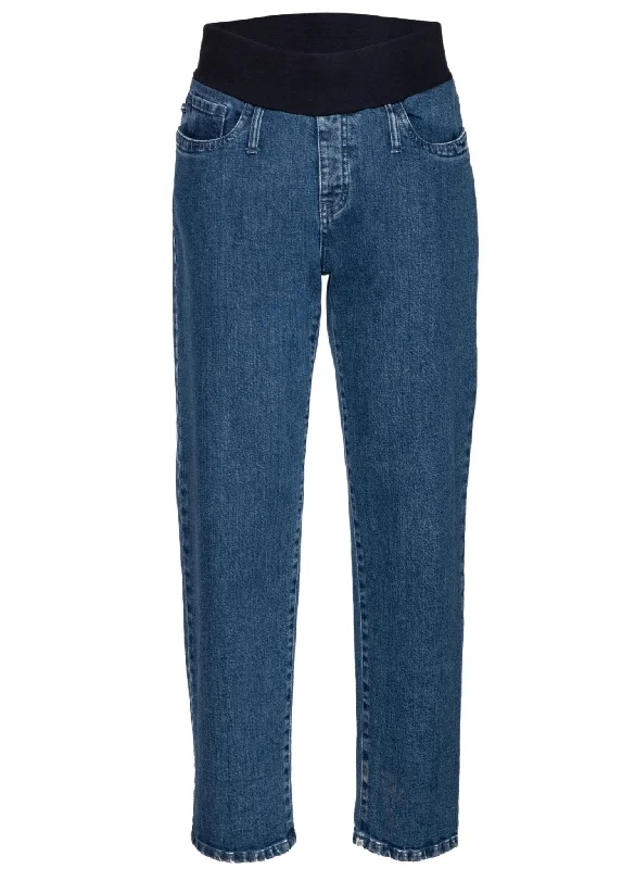 Deal Explosion Mum Maternity Jeans - Medium Dark Wash