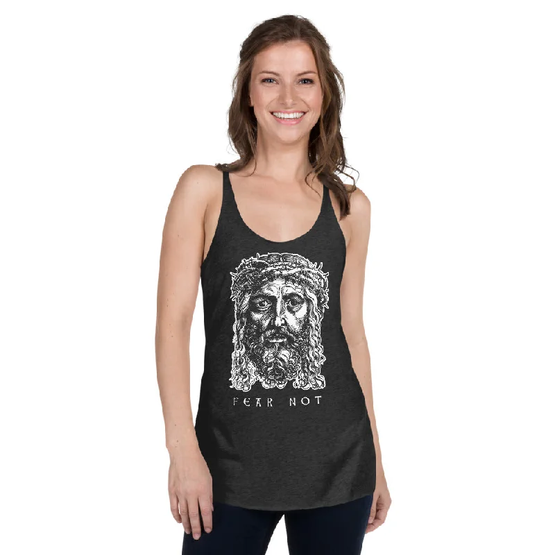 Buy More, Save More Jesus Fear Not Women's Racerback Tank