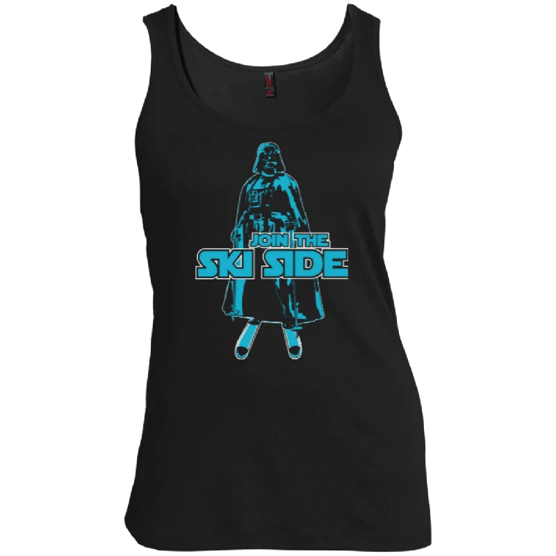 Incredible Offers Join The Ski Side Tank Tops