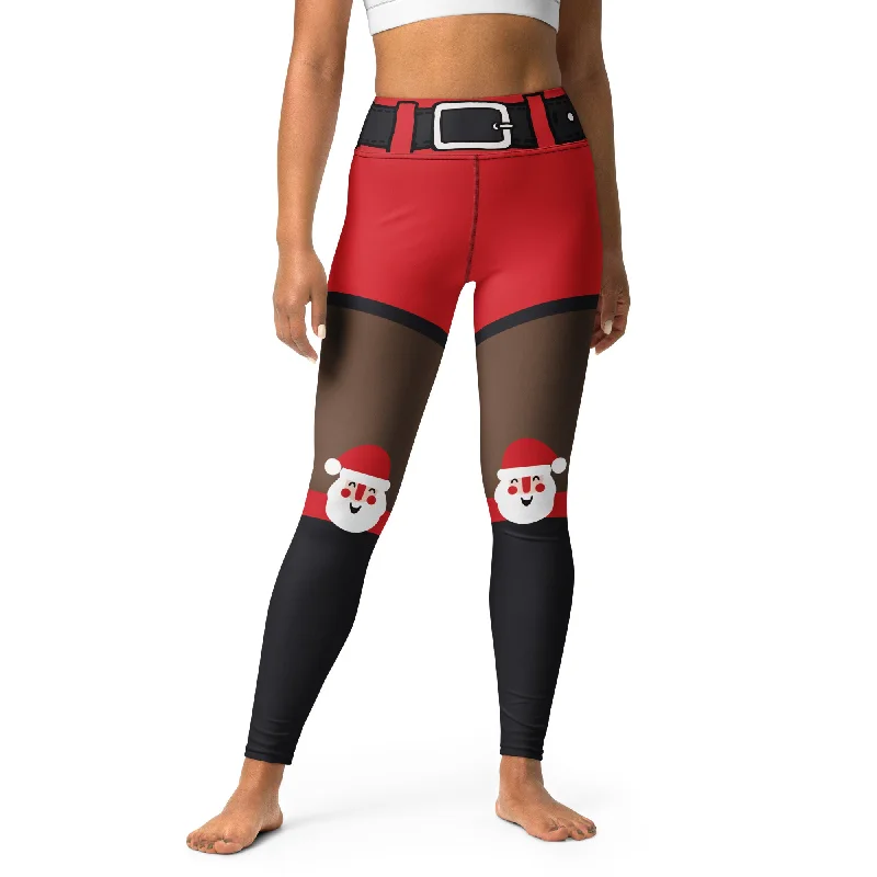 Sneak Peek Sale Jolly Santa Yoga Leggings