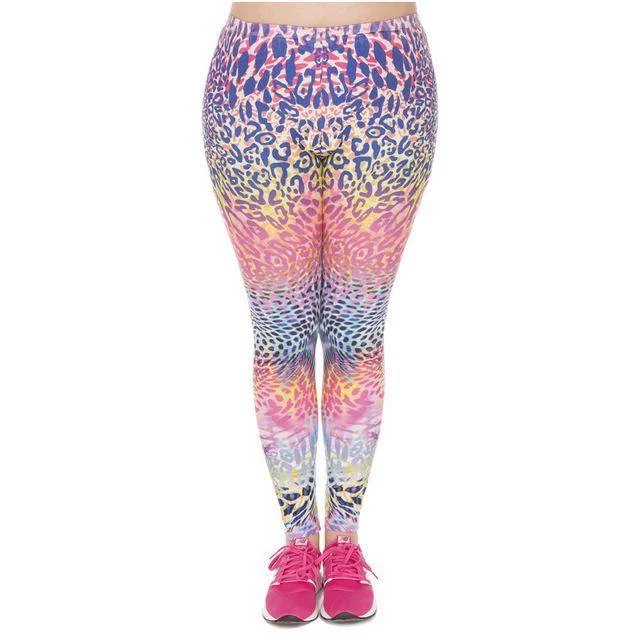 Can't Be Beat Leopard Printed High Waist Leggings