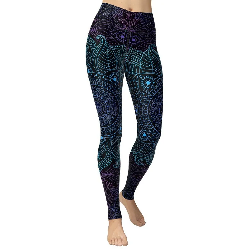 Deal Zone Magical Mandala Yoga Leggings