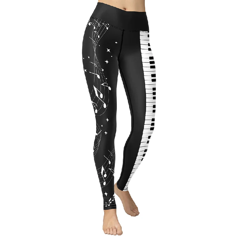 Daily Deals Music Yoga Leggings