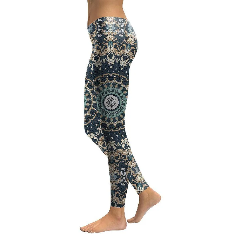 Today’s Deal 3D Printed Leggings with Modern Mandala Design