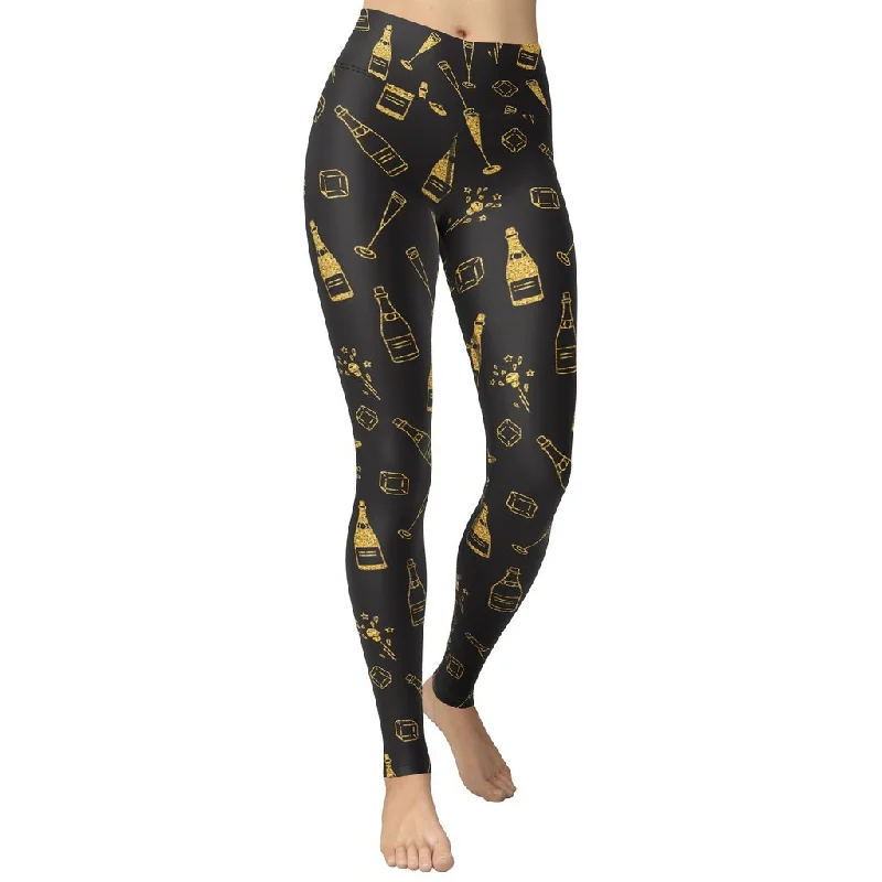 New Deals New Year Celebration Yoga Leggings