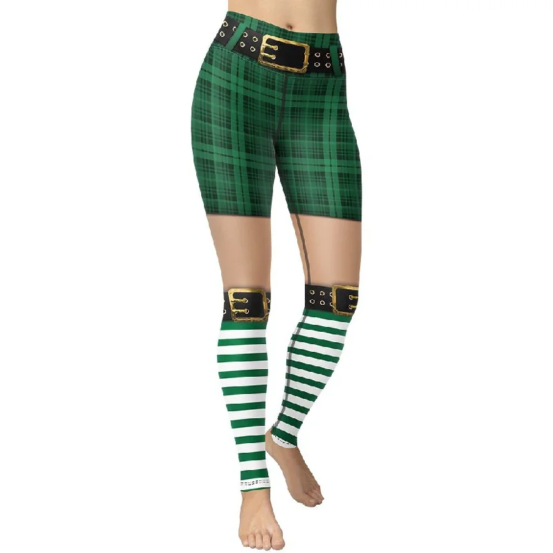 Incredible Offers Perfect St. Patrick's Day Outfit Yoga Leggings