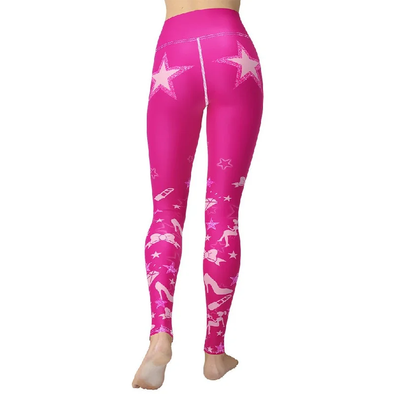 Final Markdown Pink Doll Yoga Leggings