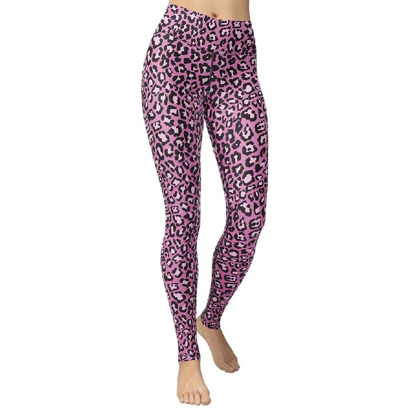 Price Buster Pink Leopard Yoga Leggings