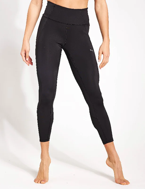 Weekend Deal Studio Ultrabare High Waisted 7/8 Trend Tights - Black