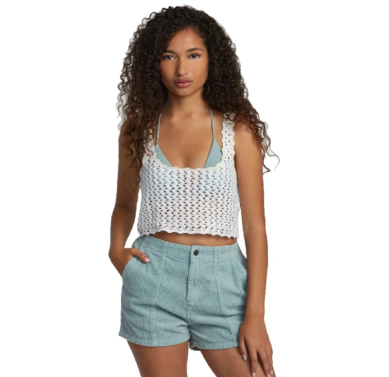Fantastic Deals RVCA Railed Crochet Tank